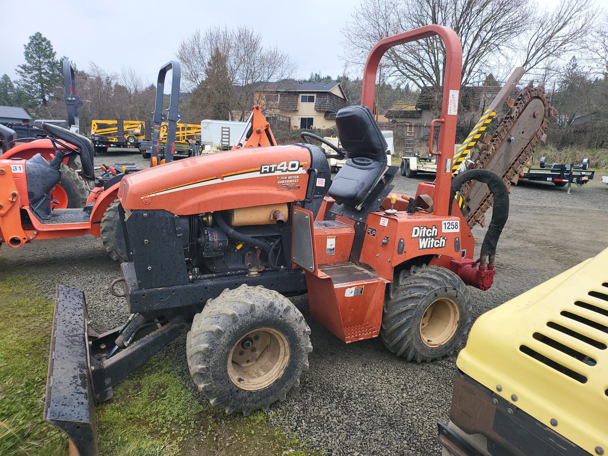 TRENCHER, RIDE ON Allen Rental Tools & Equipment